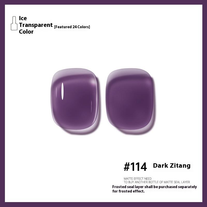 Lipici pentru unghii, un set complet de jeleu de gheață transparentă, culoare salon de unghii, special pentru fototerapie, lipici pentru ojă