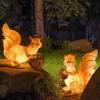 UOSU 3D Cartoon Squirrel Solar Garden Lamp