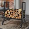 Outdoor Camping and Indoor Firewood Storage Rack