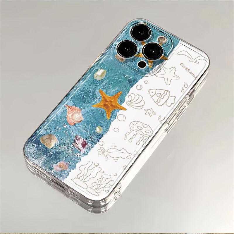 Phone Case For Xiaomi Redmi Note 13 12 14 Pro Plus 5G 4G 12S 14C 13C 12C 10C 11 10 10S 11S A2 A1 A3 Seaside Scenery Beach Cases