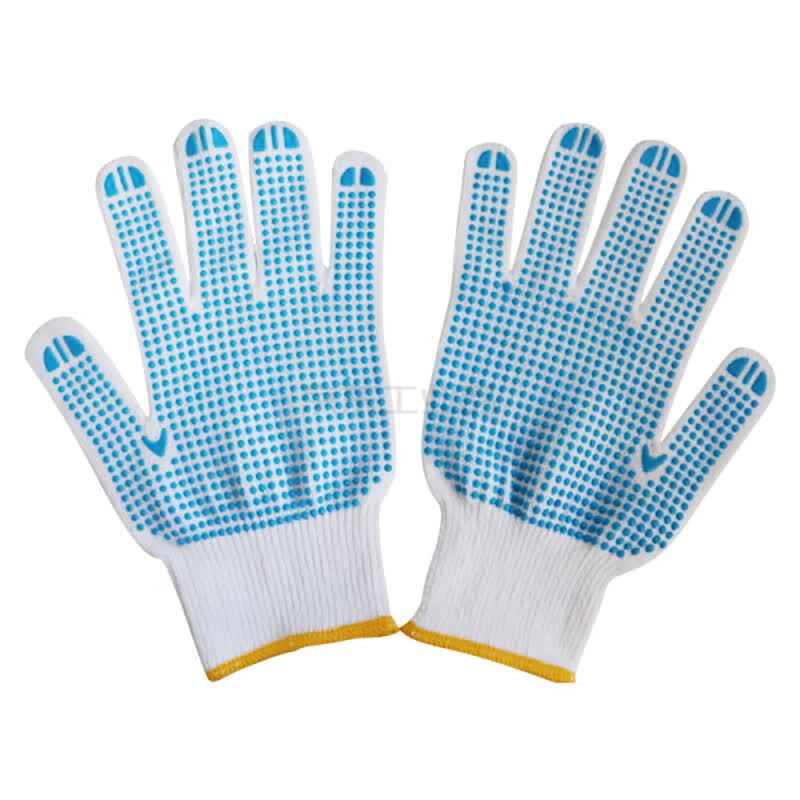 Xingyu Dotted Cotton Work Gloves (12 Pairs)