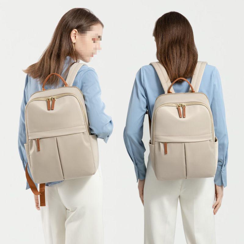 Women's 14" Laptop Backpack - Casual Commuting Multifunctional Travel Bag, 2025 Spring Collection, Versatile & Large Capacity