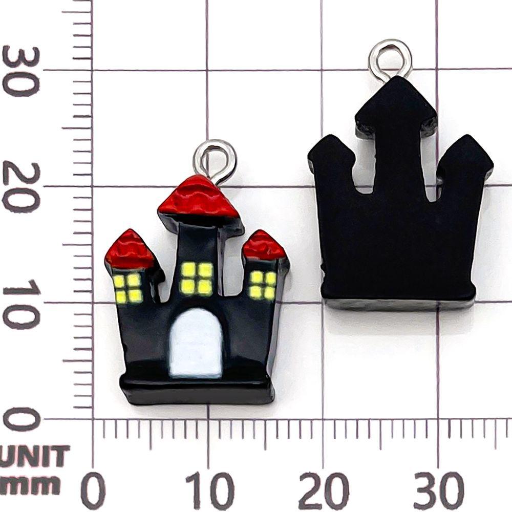 24 Styles Halloween Resin Pumpkin & Ghost Pendant Charms for DIY Jewelry