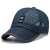 Baseballcaps i netting for menn Pustende sommercapser pappalue utendørs fiskehatter Bone Gorras Snapback Trucker-caps