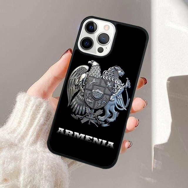 Armenien Armenier Flagge Handyhülle Für iPhone 17 Air 13 12 14 15 16 Hülle Für Apple Pro Max Plus Coque