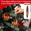 2D Weihnachtsdekorationsanhänger Weihnachtsbaumetikett Themenparty Bastelarbeiten Ornament