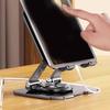 360 Degree Rotating Adjustable Tablets Stand Foldable Holder For Multiple Devices Alloy Steel Construction