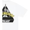 Palace Shanghai Tri-Ferg T-Shirt White Unisex Tops P30TS499