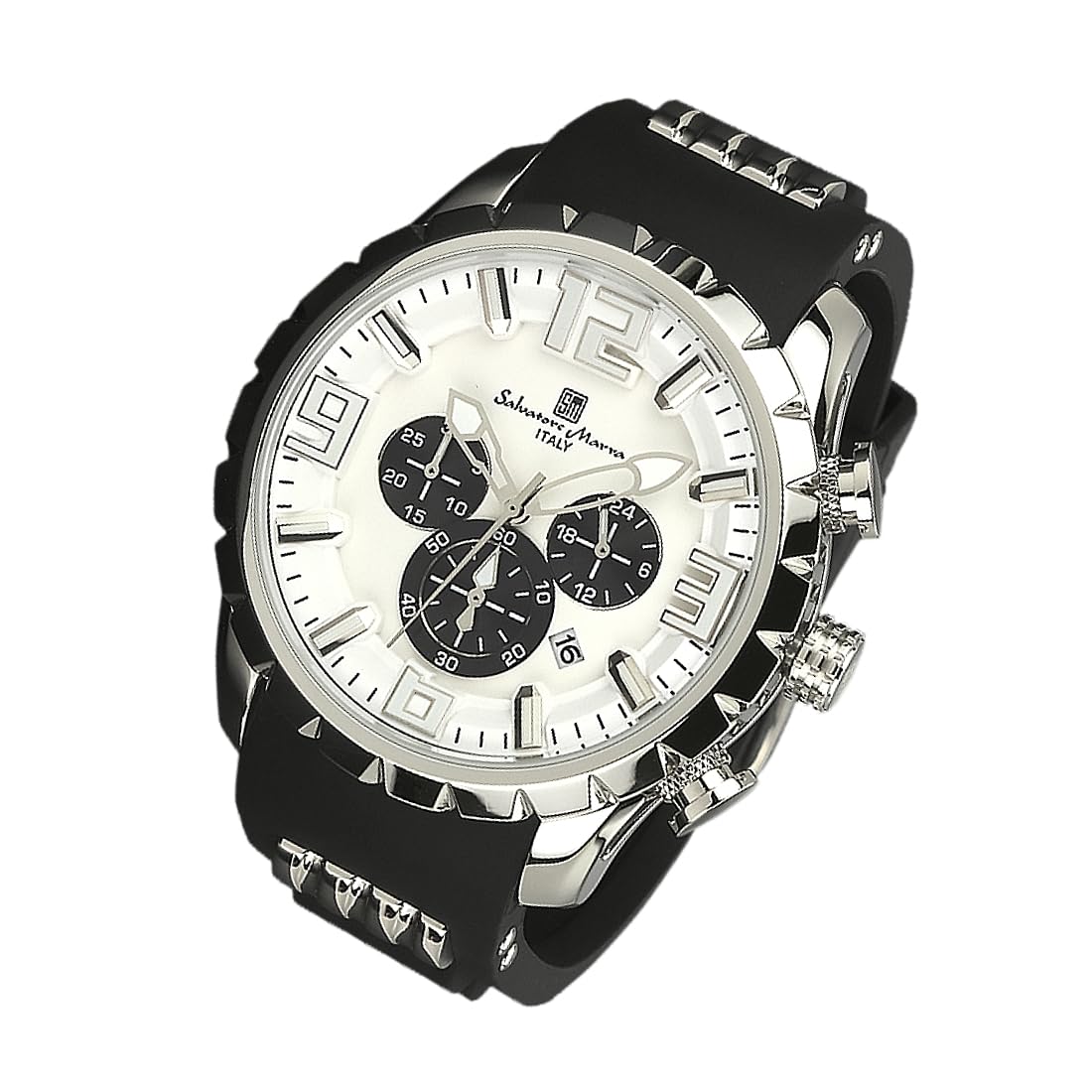 

Salvatore Marra SALVATORE MARRA Chrono Quartz Мужские SM15107-SSWH