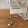 925 Sterlingsilber Quaste Herz Charm Armband für Frauen Hochzeitsfeier 2022 Koreanischer Punk Schmuck Geschenke Sl498