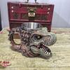 Unique Dinosaur Themed Cup With Bright Color Easy Cleaning Dinosaur Drinking Cup Ideal For Home Office Storage