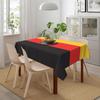 Germany National Flag Rectangle Table Cloth for Table Decor Picnic Party Waterproof Reusable Tablecloth for Table Kitchen Dining