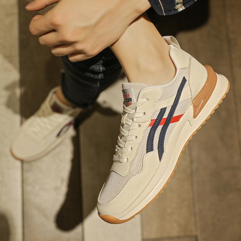 Men Casual Sneakers Summer Breathable Sport Shoes Lightweight Outdoor Mesh Running Shoes Athletic Tenis Walking Flat Shoes