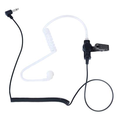 1 Pin 3.5Mm Covert Acoustic Tube Earpiece Earphone Dense Sound Air Tube Headset