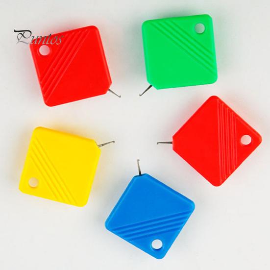 10 ks navlékač jehel Lehký nástroj na navlékání jehel pro ruční šití Přenosné snadno použitelné navlékače jehel pro starší nadšence do šití