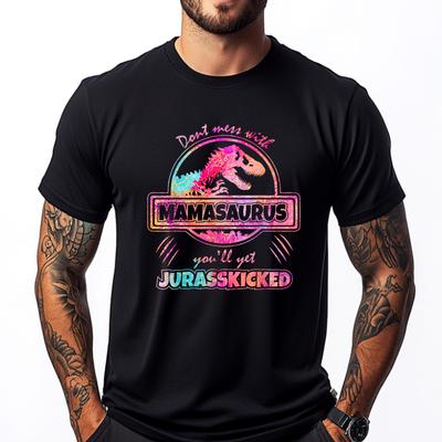 Dont Mess With Mamasaurus T Rex Dinosaur Mama Mothers Day Funny T Shirts Men Mens Gifts Thanksgiving
