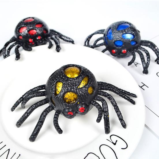 Squeeze Fidget Toy High Elasticity Flexible Quick Recovery Pinch Toys Creative Stress Relief Cute And Funny Squishes Spider Vent