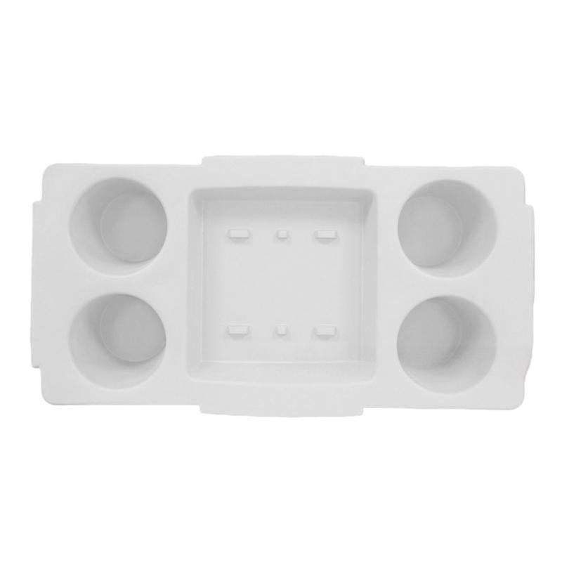 

Compartmentalized EVA Storage Tray For Beach Gear Waterproof Durable Easy To Cleaning Portable For Outdoor Activities белый