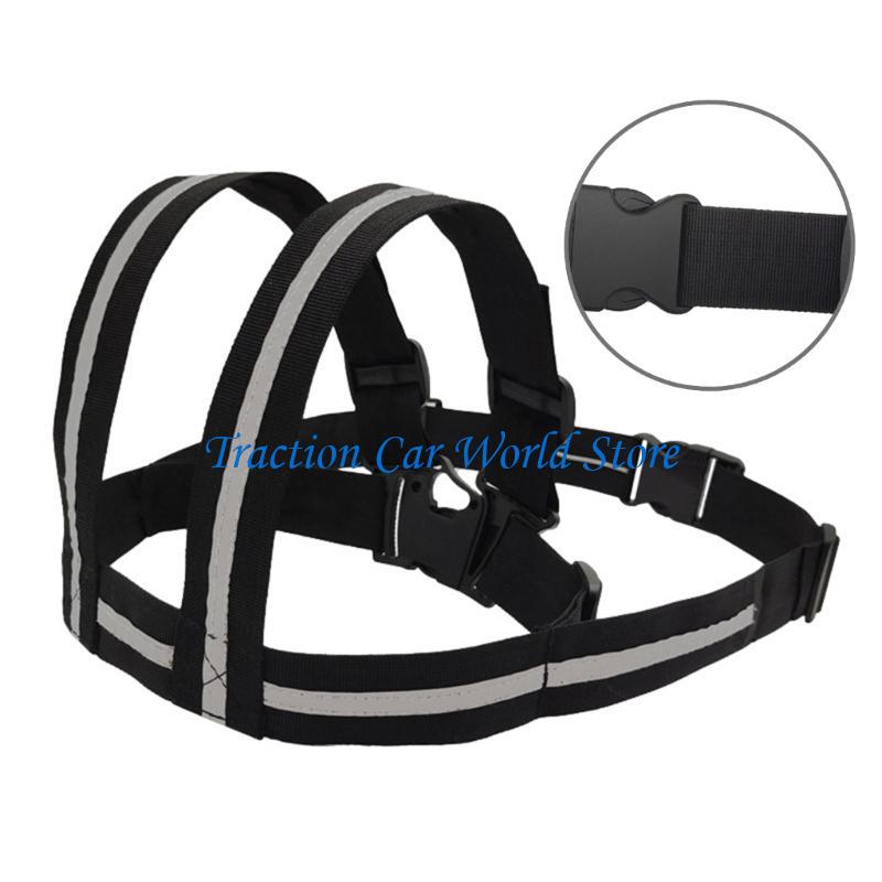 L9BC Adjustable Safety Harness Child Safe Riding Harness Polyester Hardness Child Protections Belt for Motorcycle Riding