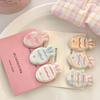 3Pcs/Set Hair Diy Accessories Dopamine Colorful Seabream Braised Series Hair Clip Sweet Girl Side Bang Hairpin