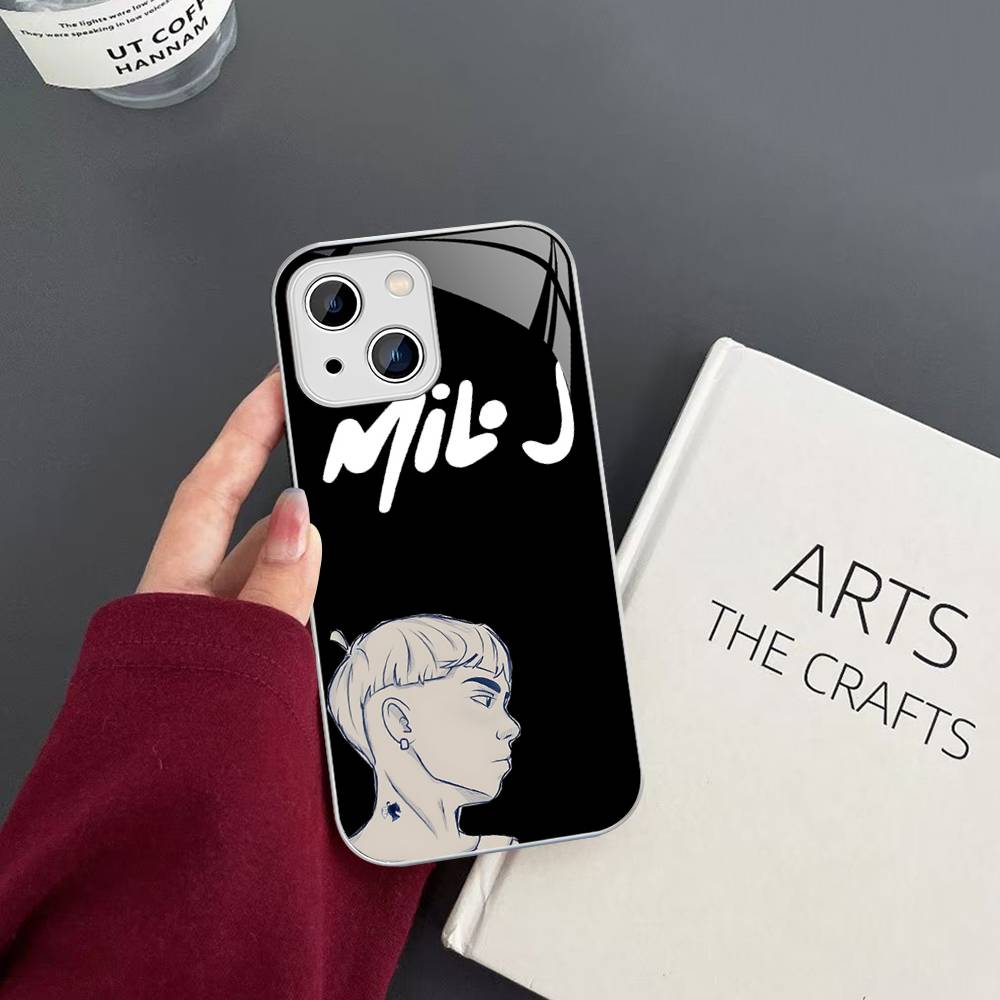 Singer M-Milo J Tempered Glass For Iphone 14 13 12 11 Pro Mini XS MAX 14Plus X XS XR Cover