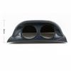 2'' 52Mm Carbon Fiber Look Dual Hole Dashboard Gauge Dash Pod Mount Holder