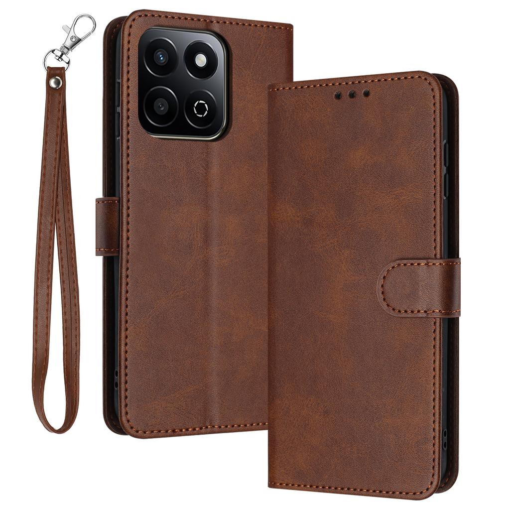 For Honor X7c 4G/200 Smart 5G/Play 60 Plus 5G/Play 9T Case Flip Stand PU Leather Wallet Phone Cover Calf Texture