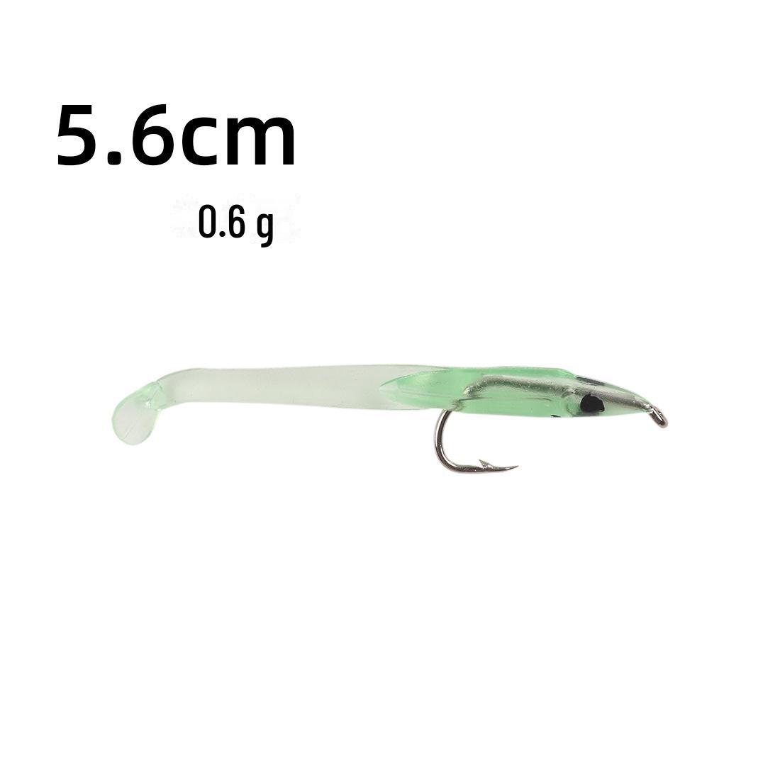 

Набор из 10 мягких светящихся наживок с крючком: 1г/0,6г в форме угря