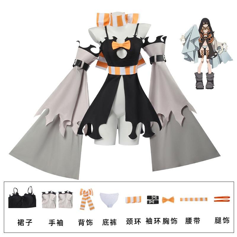 Anime Cosplay Tērpu Pilns Komplekts, Sieviešu