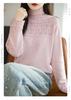 Women's Raccoon Fur Crochet Knit Cardigan - Autumn/Winter Loose Sweater with Heavy Craftsmanship Design.