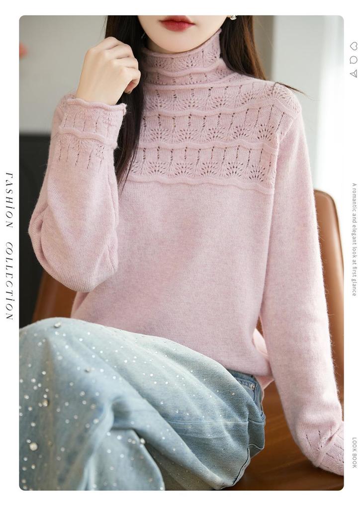 Women's Raccoon Fur Crochet Knit Cardigan - Autumn/Winter Loose Sweater with Heavy Craftsmanship Design.