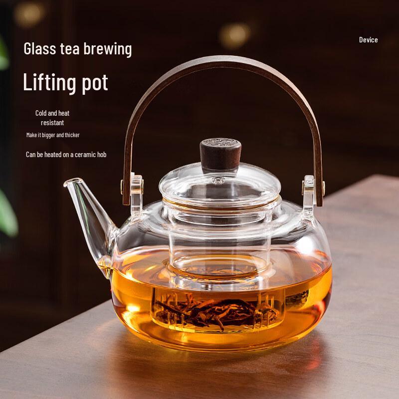 ZISIZ High-Temperature Glass Tea Kettle