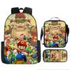 Cartoon Backpack, Primary And Secondary School Students Three-Piece Set, School Bag, Backpack, Shoulder Bag, Pencil Case.