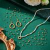 250Pcs Corrugated Brass Beads, Long-Lasting Plated, Spiral Round, Nickel Free, Real 18K Gold Plated, 3x2.5mm, Hole: 1.2mm