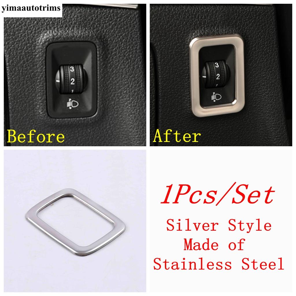 Car Head Light Lamp / Pillar A Air / Glove Box / Steering Wheel Frame Cover Trim Accessories For MG HS / HS Plug-in  - 2024