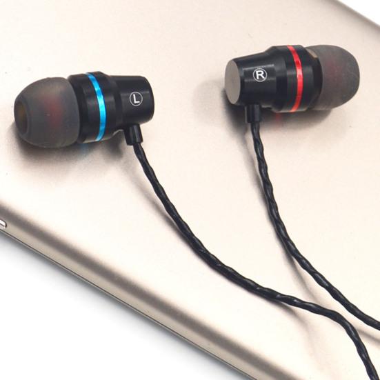 Wired Headphones Heavy Bass In-ear Headphone Noise-Cancelling Smart Wire Control Sports Music High Clarity Wired Gaming Earbuds