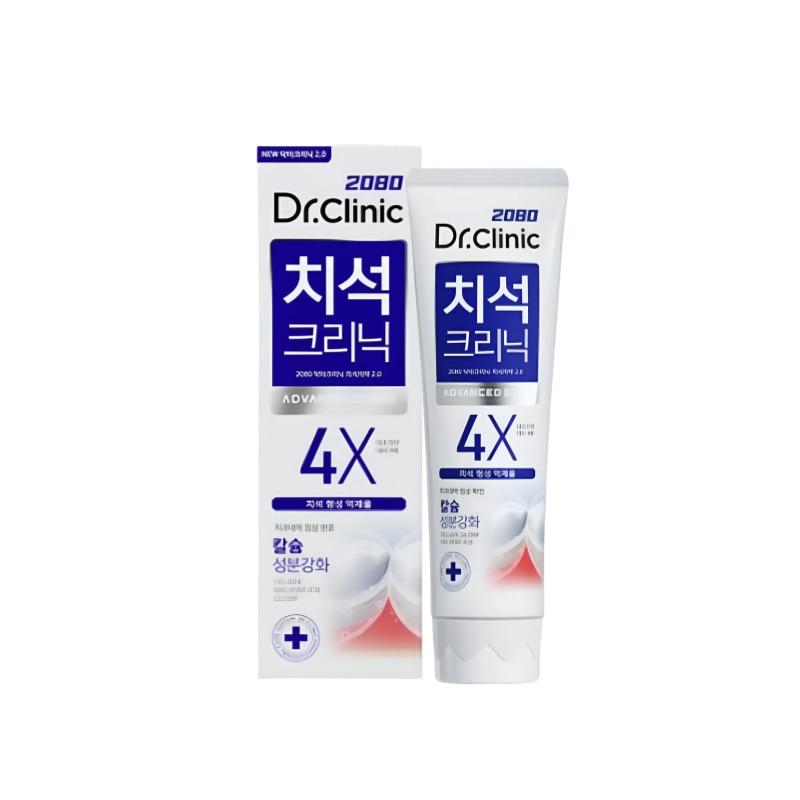 2080 Doctor Clinic High-Fluoride 1450 Tartar Care Toothpaste 2.0  140g  5Packs Korean Toothpaste