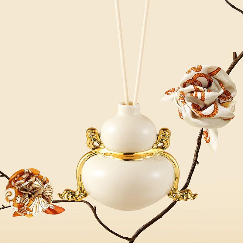 Wanshili 'Wanshi Jinxi' Silk Scarf & Fragrance Gift Set