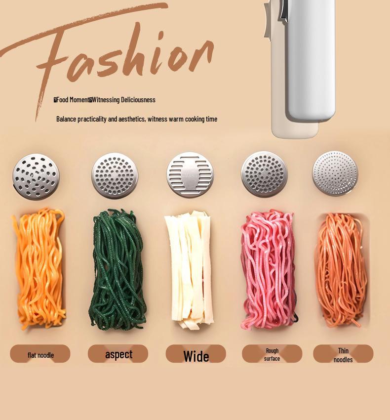 Portable Wireless Electric Noodle Maker: Compact, Fully Automatic Outdoor Pressing Machine