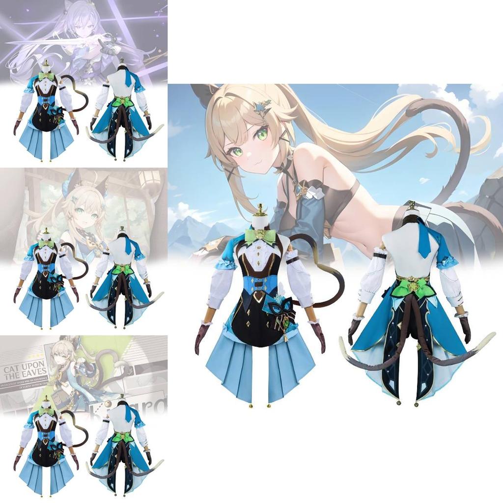 Enchanting Genshin Impact Qiqi Cosplay Costume Full Set For Women With Accessories