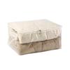 Large Capacity Portable Quilt Storage Bag - Dustproof, Transparent, with Handles for Clothes and Pants