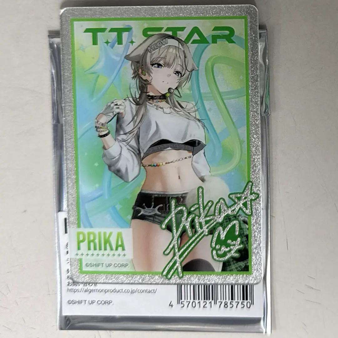 Goddess Victory NIKKE Tower Records Glitter Acrylic Card Plica Japan