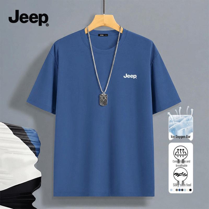 Jeep Men's 2026 Cool-Touch Ice Silk Sport T-Shirt