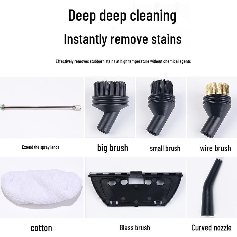 High-Temp Multi-Gear Steam Cleaner for Kitchen & Home