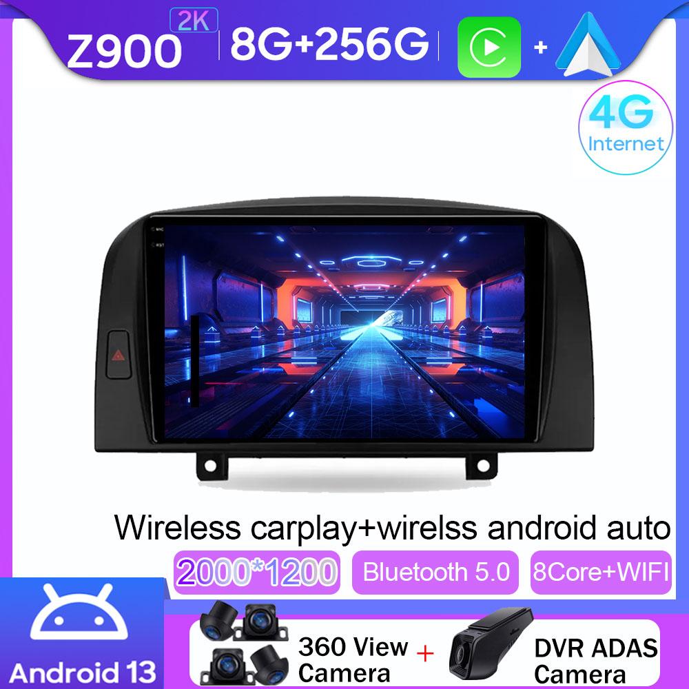 For Hyundai Sonata NF 2004 - 2008 Android Car Radio Stereo Unit Multimedia Player GPS Navigation Carplay Android Auto No 2din