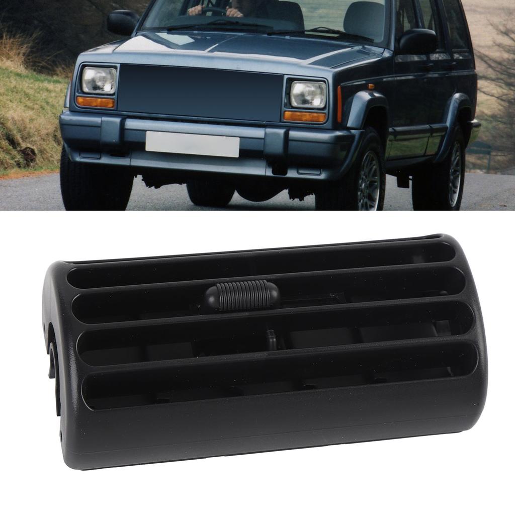 Front Center Dash Air Vent Grille 5FS10LAZAB Wearproof Plastics Dashboard AC Vent Air Outlet Replacement For Cherokee XJ 1997-2001