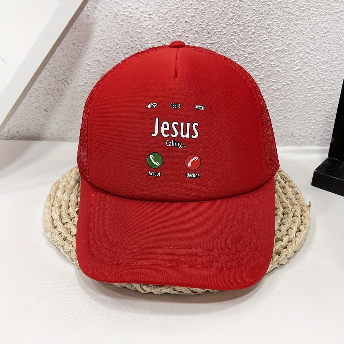 A Unisex CALL Mesh Trucker Cap 1pc