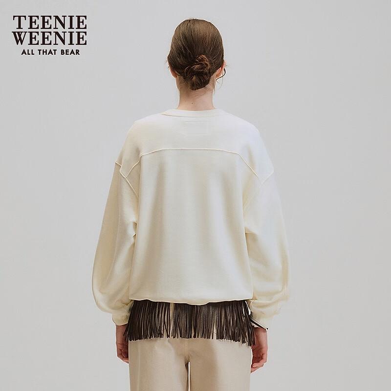 Teenie Weenie Women's Bear Letter Sweatshirt