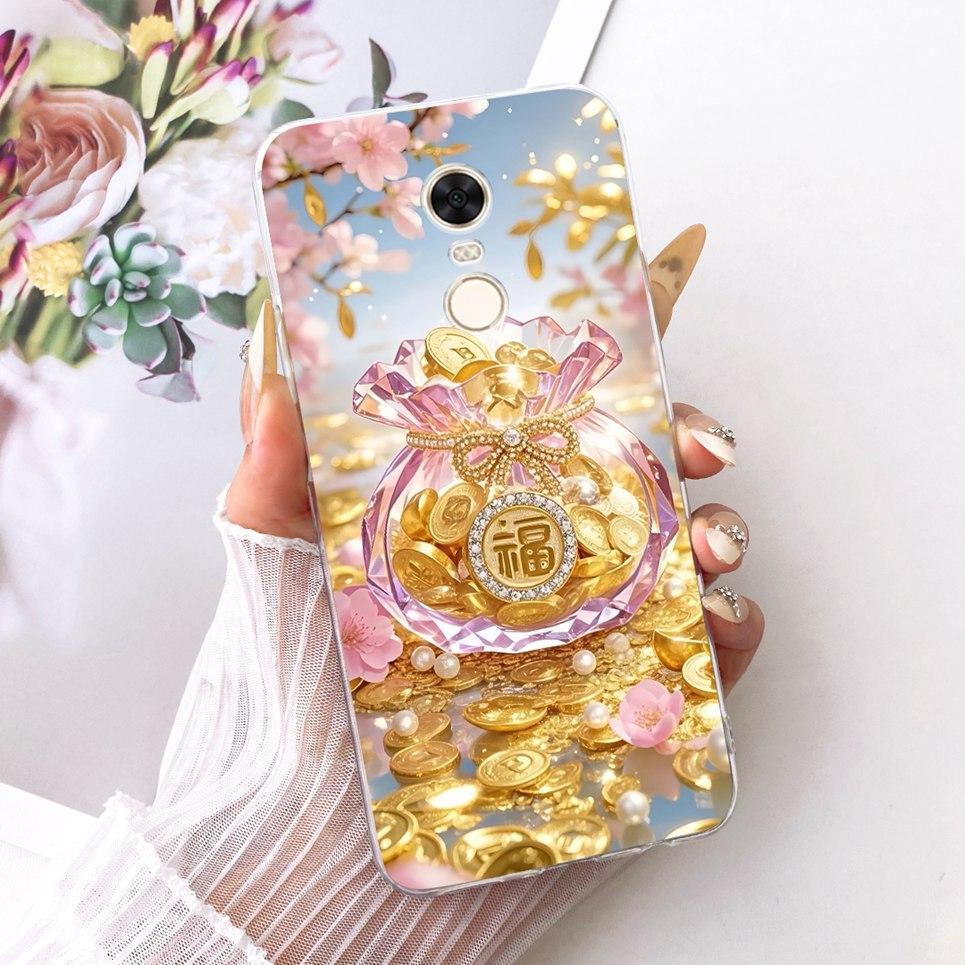 For Xiaomi Redmi 5 Plus 5Plus Redmi5 Phone Case Chinese Dragon Cute Cat Cartoon Pattern Casing Soft Clear Silicone Back Cover