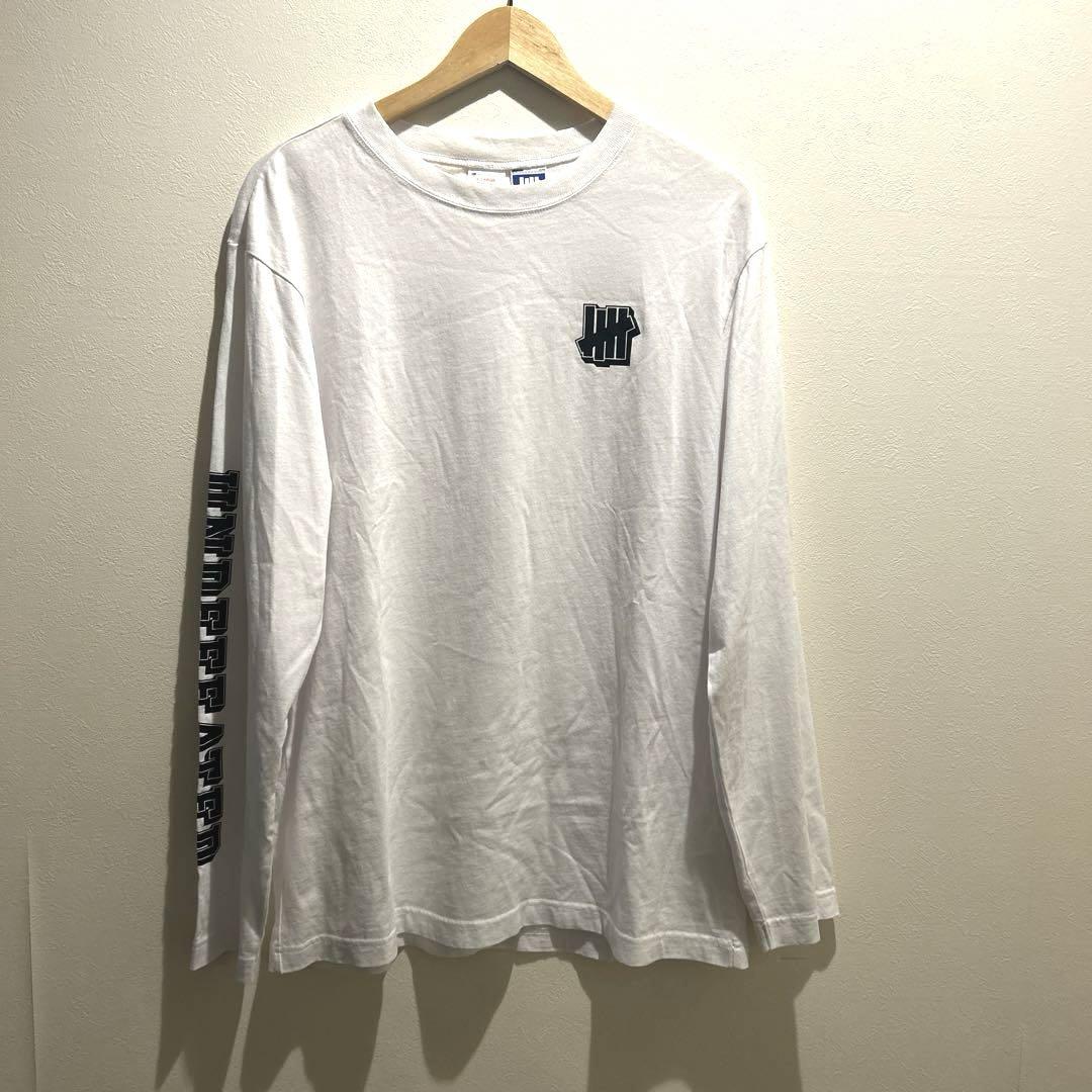 

[USED] UNDEFEATED x Champion Japan Exclusive Long Sleeve T-Shirt, Gray, XL